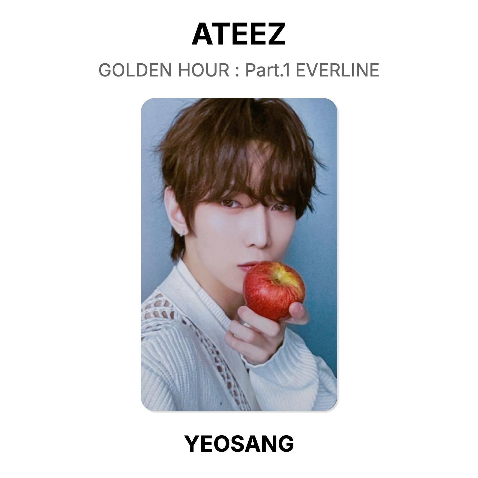 ЗОЛОТОЙ ЧАС ATEEZ : Часть 1 Официальная фотокарточка EVERLINE YEOSANG