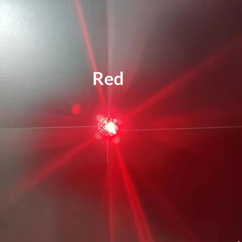 2Pcs Super Mini Magnetic Led Lamp Toys 11Mm *5.5Mm Diy Model Making General Model Plus Light With Batteries And 1Pc Magnet