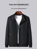 Men's Stand-up Collar Jacket - Spring/Autumn 2024 Korean Casual Plus Size Student Outerwear