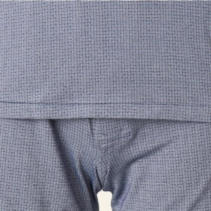 Venus Men S Modal polyeSter Check Jaquard veSt Running Set Vmv4195
