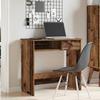 Vintage Style Desk Reclaimed Wood Look 80 X 40 X 75 Cm Engineered Wood