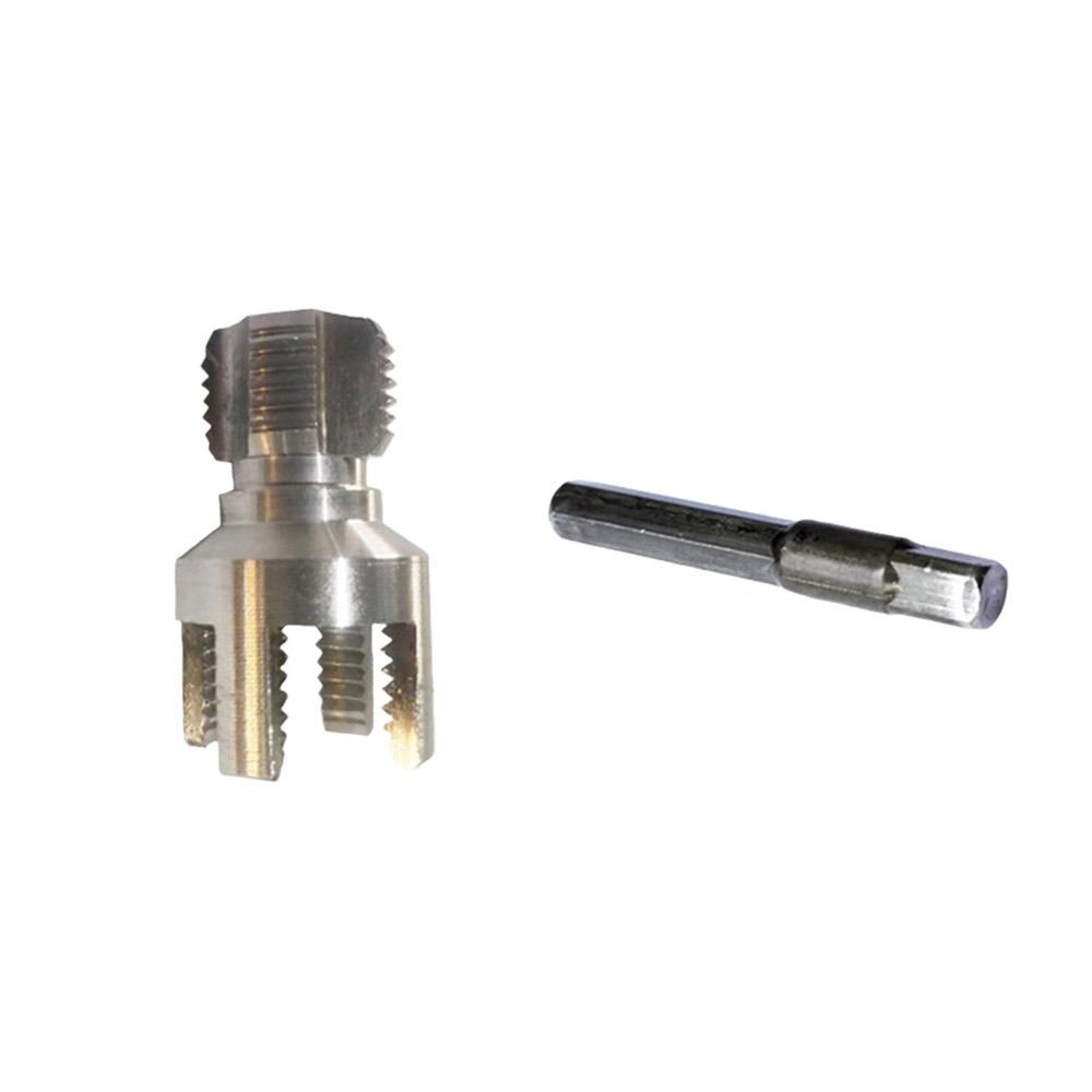 New 4/6 Points PVC Pipe Threader Kit Internal/External Thread Fast PPR Water Pipe Opener Tap Thread Tap Waterpipe Tapping Tool