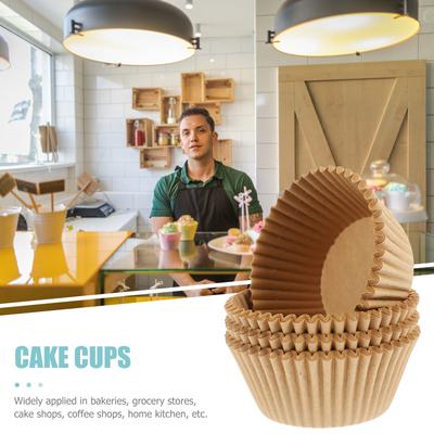 100 Pcs Baking Cups Paper Pastry Wrappers Multifunction Cake Liners Cupcake Holders