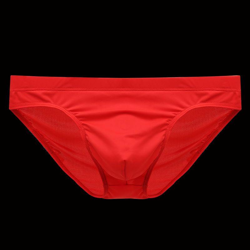 Men's Briefs One-piece Seamless Man Triangle Underpants Traceless Quick-dry Sexy Underwear Men Shorts Boxer