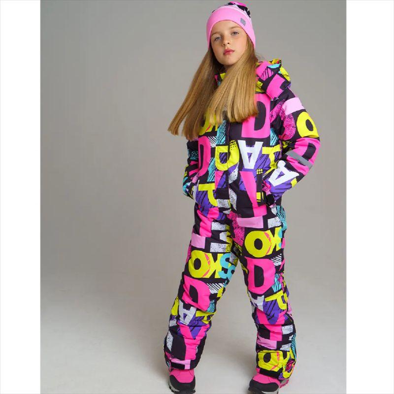 Ski Suit, One-Piece Windproof and Thickeneded One-Piece Suit for Girls, Children, and Adults, Winter Warm One-Piece Suit for Playing In the Snow