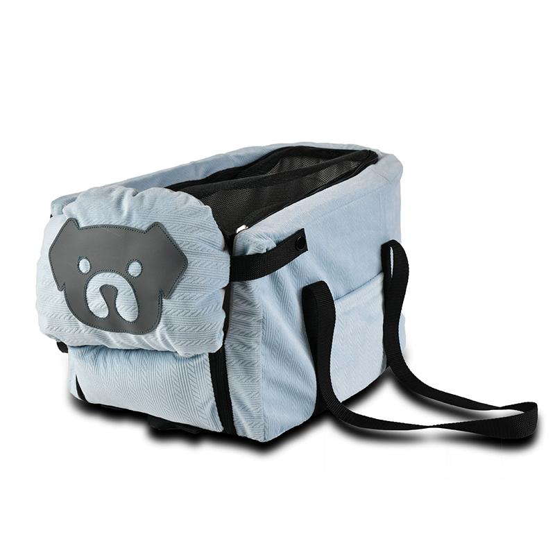 Portable Pet Car Seat Armrest Box Comfortable Travel Cushion for Dogs Cats Large Capacity Multifunction Pet Car Safety Seat Travel Cushion for Pets