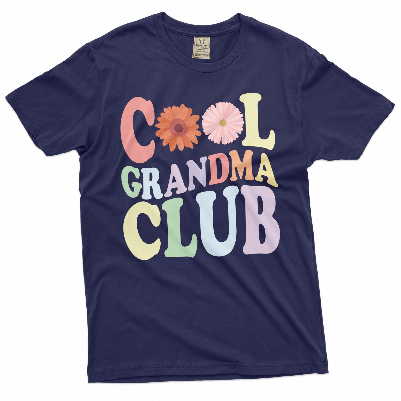 Cool Grandma T-shirt Cool Grandma club grandmother Nana Birthday gift from granddaughter grandson 2XL