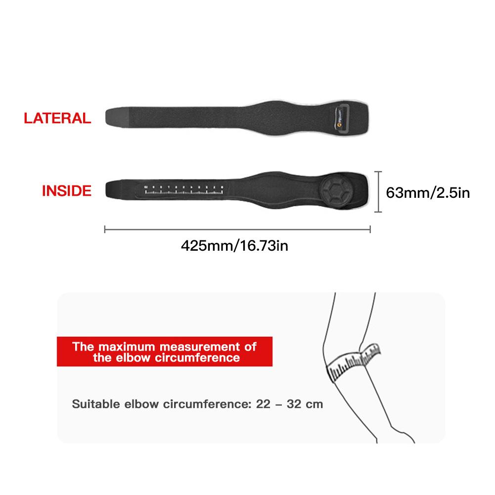 1PC Tennis Badminton Elbow Brace Joint Stabilizing Compression Support Fixing Strap Universal Fit for Both Hands