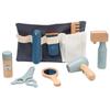 Rollenspiel Friseursalon Set Friseur Set für Kinder Früherziehung Holz Simulation Rollenspiel Interaktives Spiel Haarschnitt