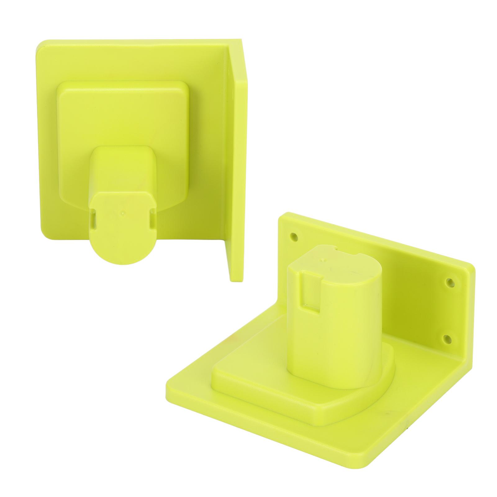 

2 шт. Настенный кронштейн ABS Держатель для инструментов Подставка Опора Набор аксессуаров Комплект для Ryobi One