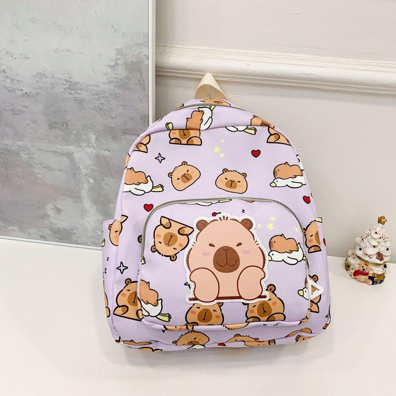 Children's Schoolbag Girl Cute Cartoon Kindergarten Small Backpack Small Class Cute Super Cute Lightweight Backpack