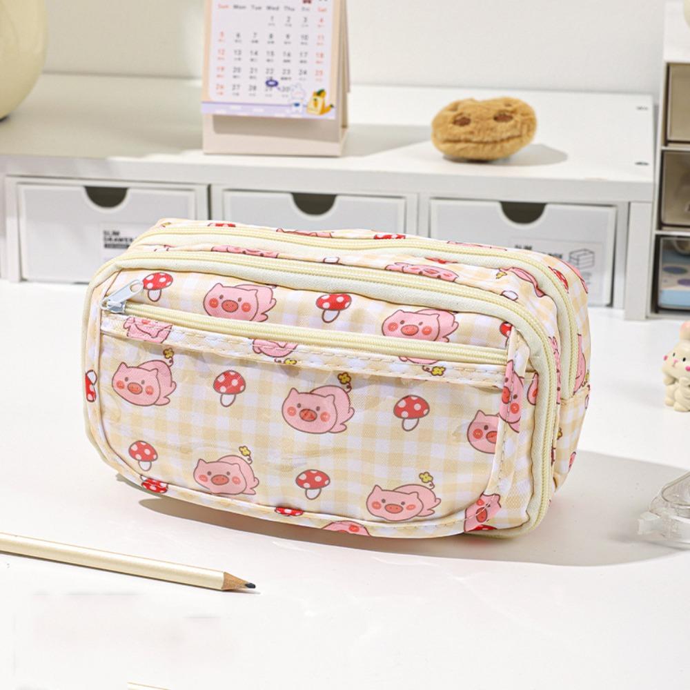 Aesthetic Cute Animal Pencil Bag Good Looking Stationery Storage Bag  Student