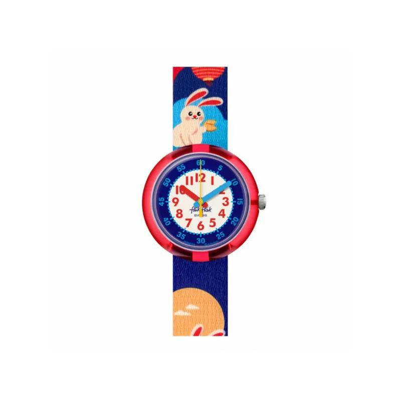 SWATCH Unisex Flik Flak Feifei Series White Watch ZFPNP134-1 ZFPNP134-1 White Dial