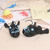 3DPrinted Animal figure Movable Joint Moldel Shark Bearded Dragon Dolphin Hermit Crab Ferret Raccoon Angler Fish Home Decor Gift