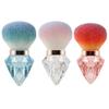 Dust-proof Nail Cleaning Brush Rhinestone Shape Makeup Brush Mini Powder Blusher Brush  Travel