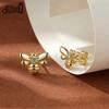 Effie Queen 925 Sterling Silver Cute Insect Bee Stud Earrings Cubic Zircon Animal Bee CZ Earring Wedding Party Jewelry APE155