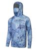 Men's sunscreen clothing summer UV protection breathable quick drying outdoor fishing clothing Luya fishing clothing hooded with mask