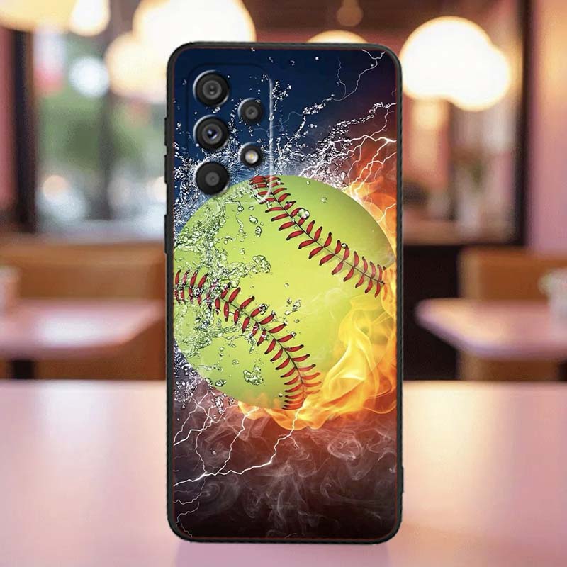 Sports style pattern For Samsung A41 A35 A34 A33 A32 A25 A24 A23 A21s A06 A05 A04 A03 Note 10 20 Ultra 5G Black Case