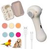Electric Nail Grinder Baby Nail File Set Safe Nail Trimmer with 6 Grinding Head Replacement Pads USB Rechargeable Nail Clipper for Newborns Infants