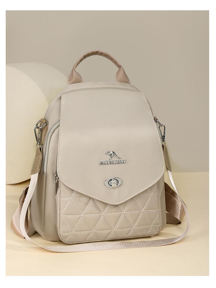 Lightweight Women's Three-Way Travel Backpack - Large Capacity, Casual, Fashionable Mommy Bag