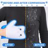 Electrostatic Pet Hair Remover Glove, Double-Sided Cat Hair Remover for Dogs and Cats, Foldable, Easy Clean, Soft Material