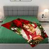 Sängerin M-Mariah C-Carey Merry Christmas Decke Super Warm Bequem Plüsch Überwurfdecke Kind Zuhause Sofa Schlafzimmer Geschenk
