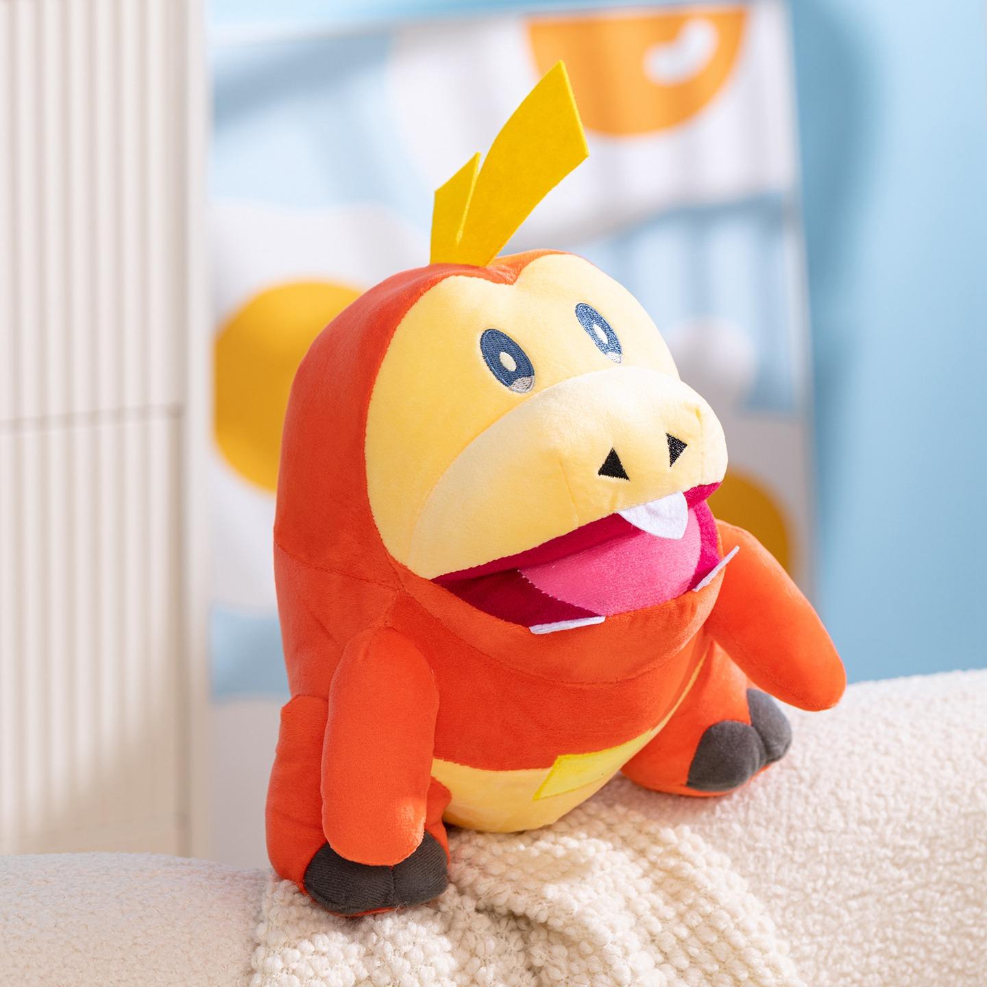 

Прекрасные плюшевые игрушки Спригатито Фуэкоко Кваксли, Коллекция Покемонов, Мягкие Плюшевые Игрушки для Обнимания, Подарки на День Рождения, Для Поклонников 33-35cm оранжевый