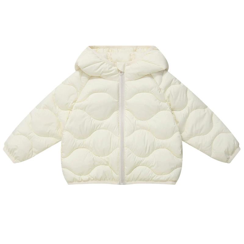 

Детские пуховики Осень Зима Мода Мальчики Девочки Тонкие Теплые Пальто Детские Легкие Пуховые Хлопковые Пальто Детская Одежда 160 белый