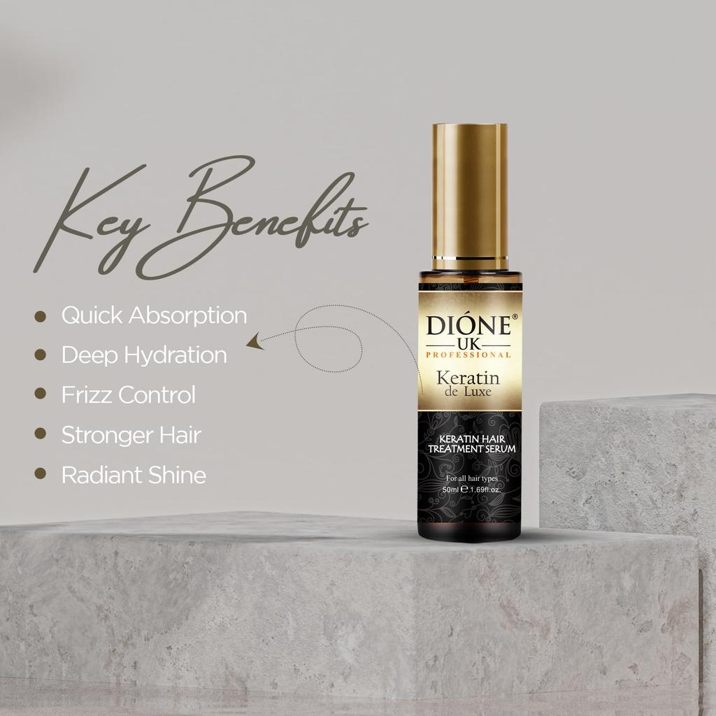 Dione UK Keratin De Luxe Hair Treatment Serum (50 ml)