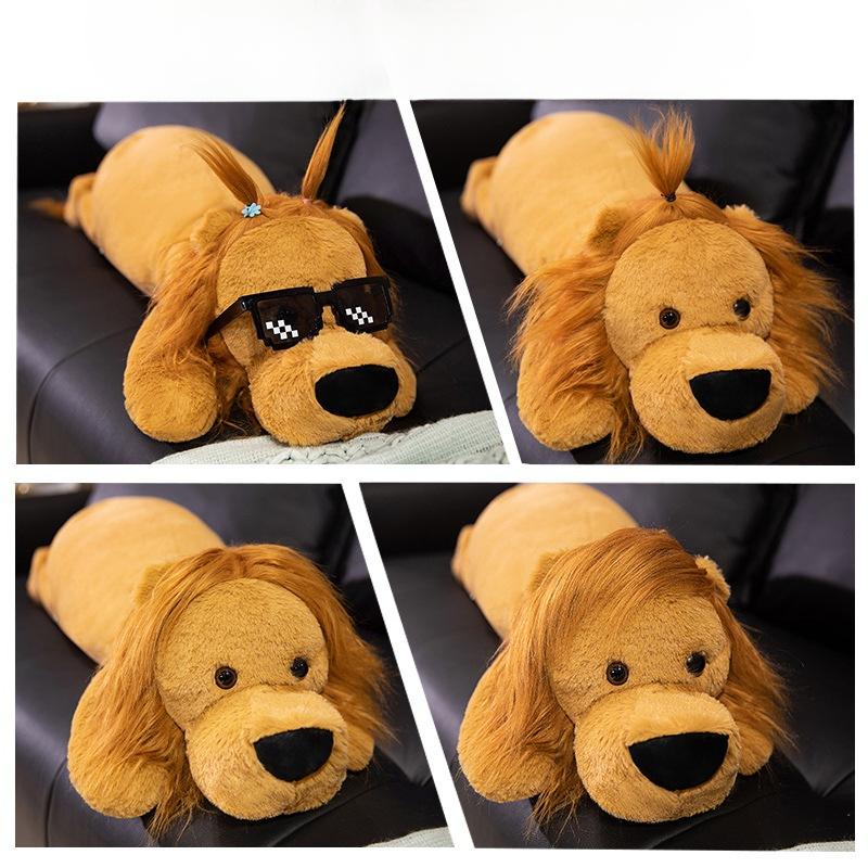 Super Soft Long Strip Popular Forest Lion Bed Baby Sleeping Comfort Baby Children Doll Plush Toy
