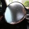 New Car Steering Wheel Anti-Heat Sun Shade Cover Sunscreen Insulation Cover Foldable Sun-proof Anti-UV Protect Parasol Shield