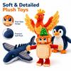 Novelty Plush Toy for Kids Soft Stuffed Animal Doll for Pretend Play and Room Decor