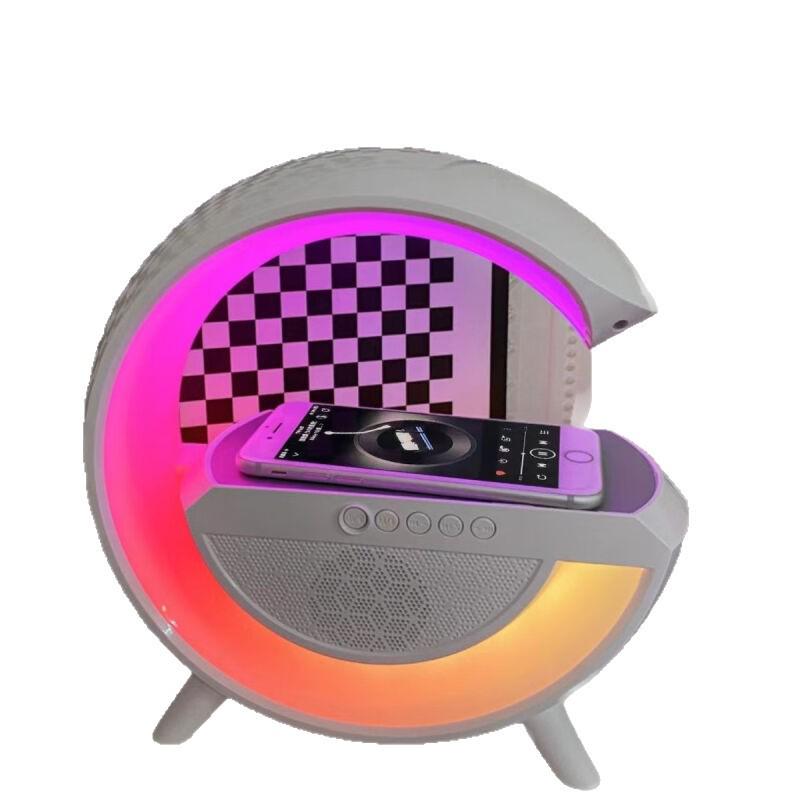 Big G Bluetooth Speaker and Multi-functional Desk Lamp: High-End Colorful Atmosphere Night Light - Perfect Birthday Gift