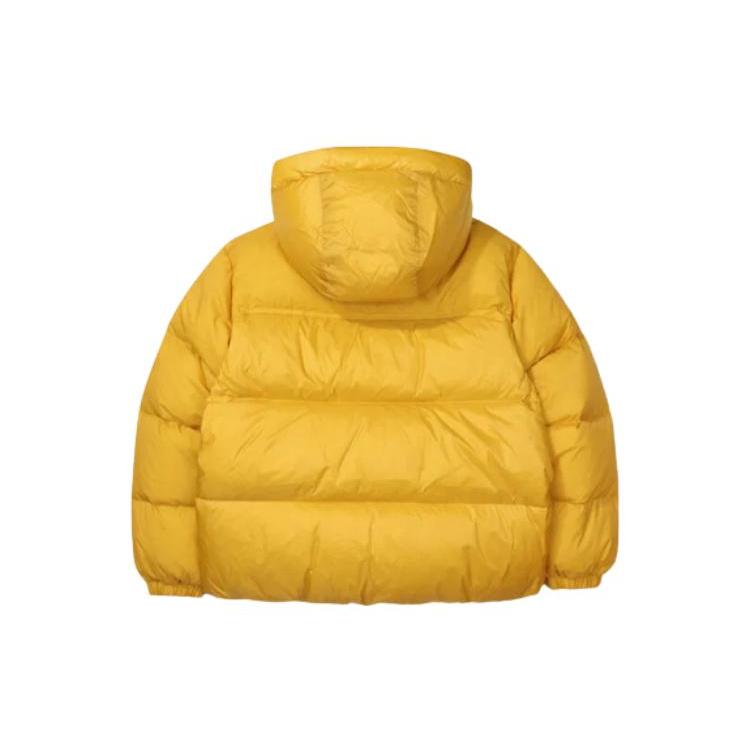 New FILA Down Jackets Unisex Yellow FS2DJF4131X-MUD