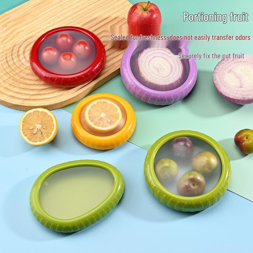 Silicone Fresh-keeping Fruit Storage Box for Refrigerators