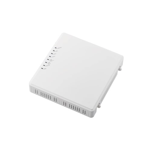 Elecom Corporate Wireless Access Point Wi-Fi6 11ax 5GHz/1201Mbps + 2.4GHz/574Mbps Simultaneous Communication Intelligent with PoE Pass-Through Functio