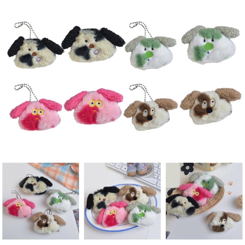Adorable Plush Scruffy Dog Brooch Pin Adds Fun To Outfits with Soft and Comfortable Dog Key Pendant Perfect for All Ages