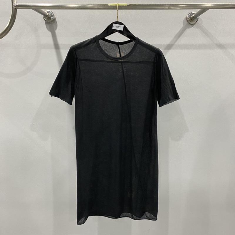 

Мужская полупрозрачная футболка облегающего кроя SUBHUMAN - Коллекция Весна/Лето, Доступна в 2 цветах XL чёрный