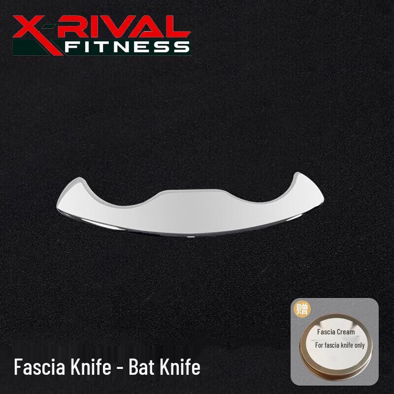 X-RIVALFITNESS Stainless Steel Myofascial Release & Gua Sha Tool
