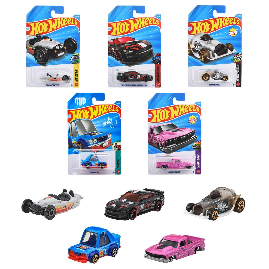 Hot Wheels Basic Cars F Assortment 36 Miniature Cars Ages - (Box Set) - 3+ - Multi-color C4982-98RF