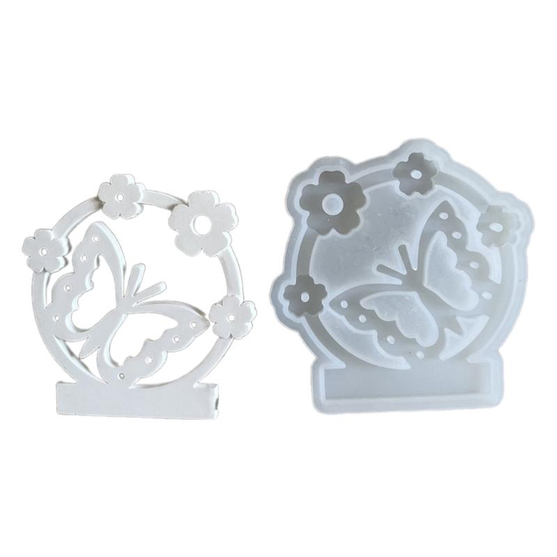 Practical Silicone Mold Butterfly Accessories Mould Unique Epoxy Resin Moulds Jewelry Making Tool for DIY Enthusiasts