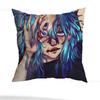 Sally Face Cartoon Pillow Cover Living Room Sofa Cushion Cover Bedroom Room Bed Pillow Cover Home Decoration