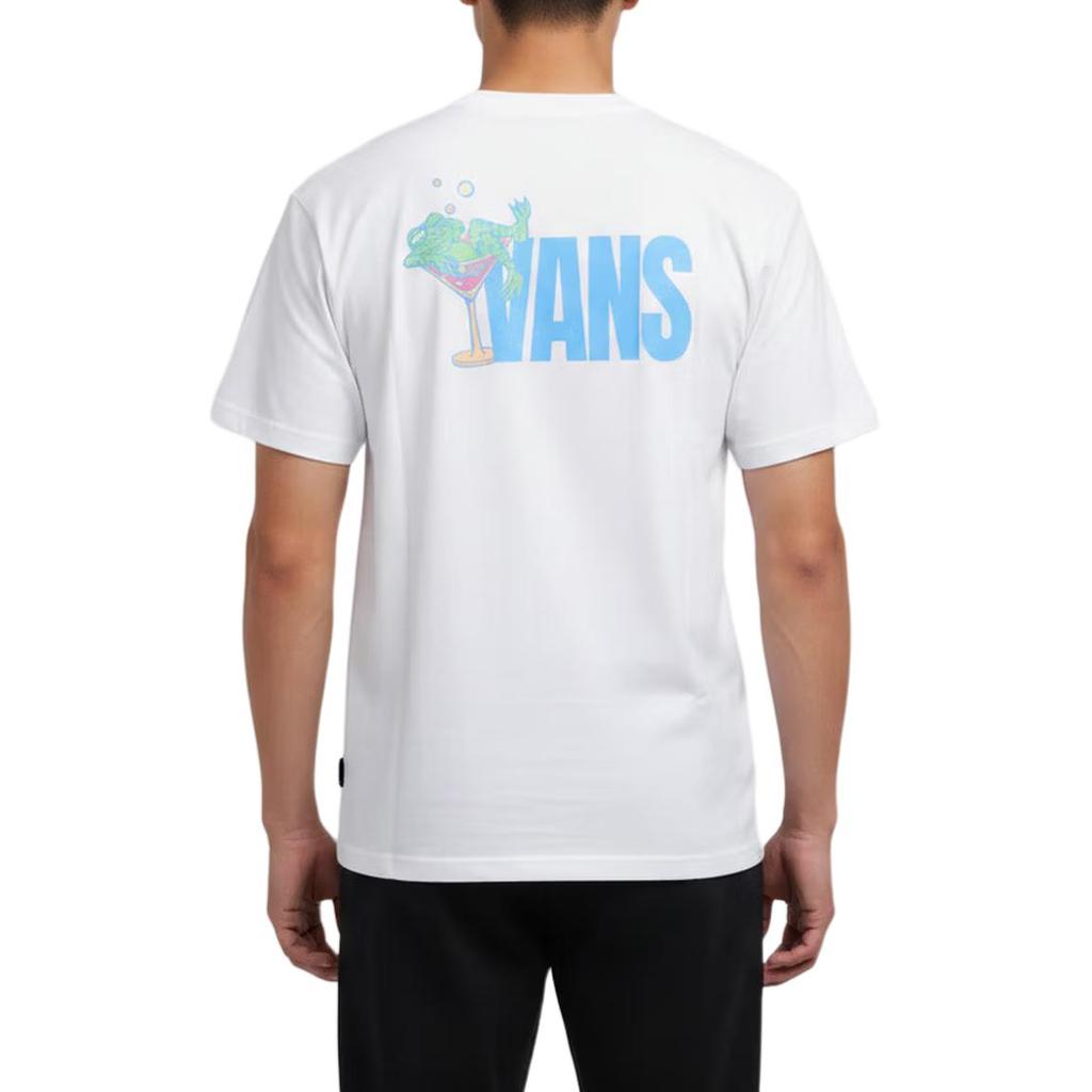 Vans Pullover Round Neck Loose Short Sleeve T-Shirt Unisex Tops VN000TMXJVY