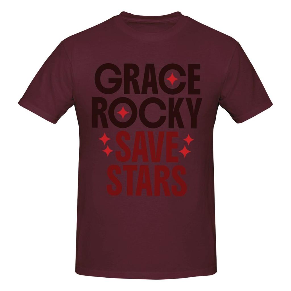 Unisex Projekt Hail Mary Grace Rettet Sterne Tolles T-Shirt Vintage Baumwolle Rundhals-T-Shirts