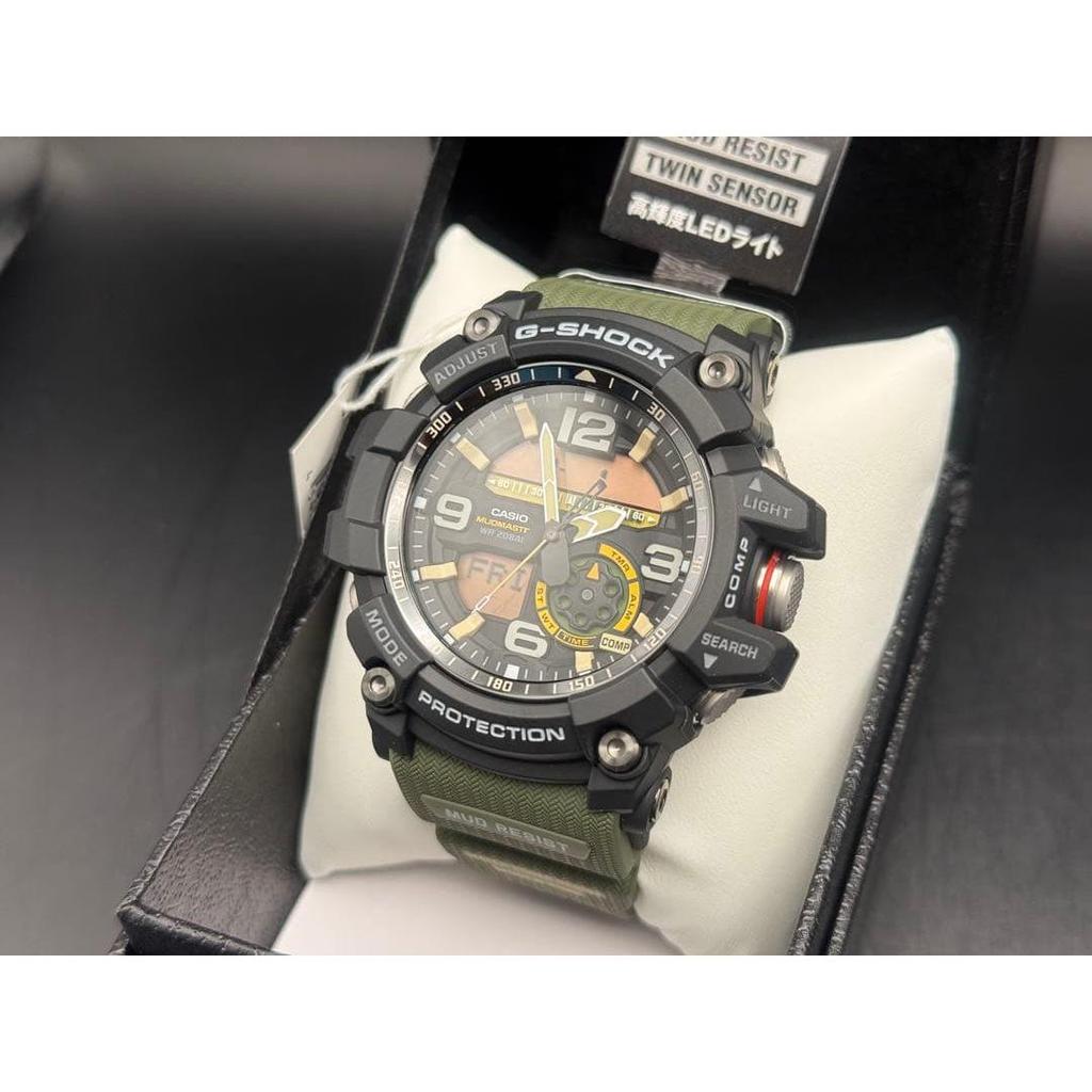 Used CASIO G-SHOCK GG-1000-1A3JF Mud Master Khaki