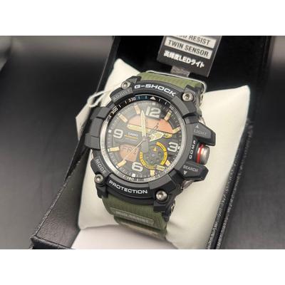 Used CASIO G-SHOCK GG-1000-1A3JF Mud Master Khaki