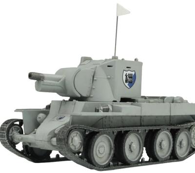 Platts Girls Panzer Final Chapter Assault Gun Continuation High School Fierce Battle In the Snowy Scale Plastic Model & BT-42 Field! 1/72 GP72-44