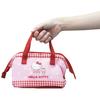 Skater Insulated Lunch Bag with Clasp, Children's Size, For Children's Bento Boxes, Hello Kitty, Always with You, Sanrio KGA0-A