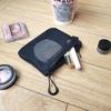 Candy Color Mini Coin Purse Large Capacity Visible Makeup Pouch Mesh Storage Bag  Headphone Bag