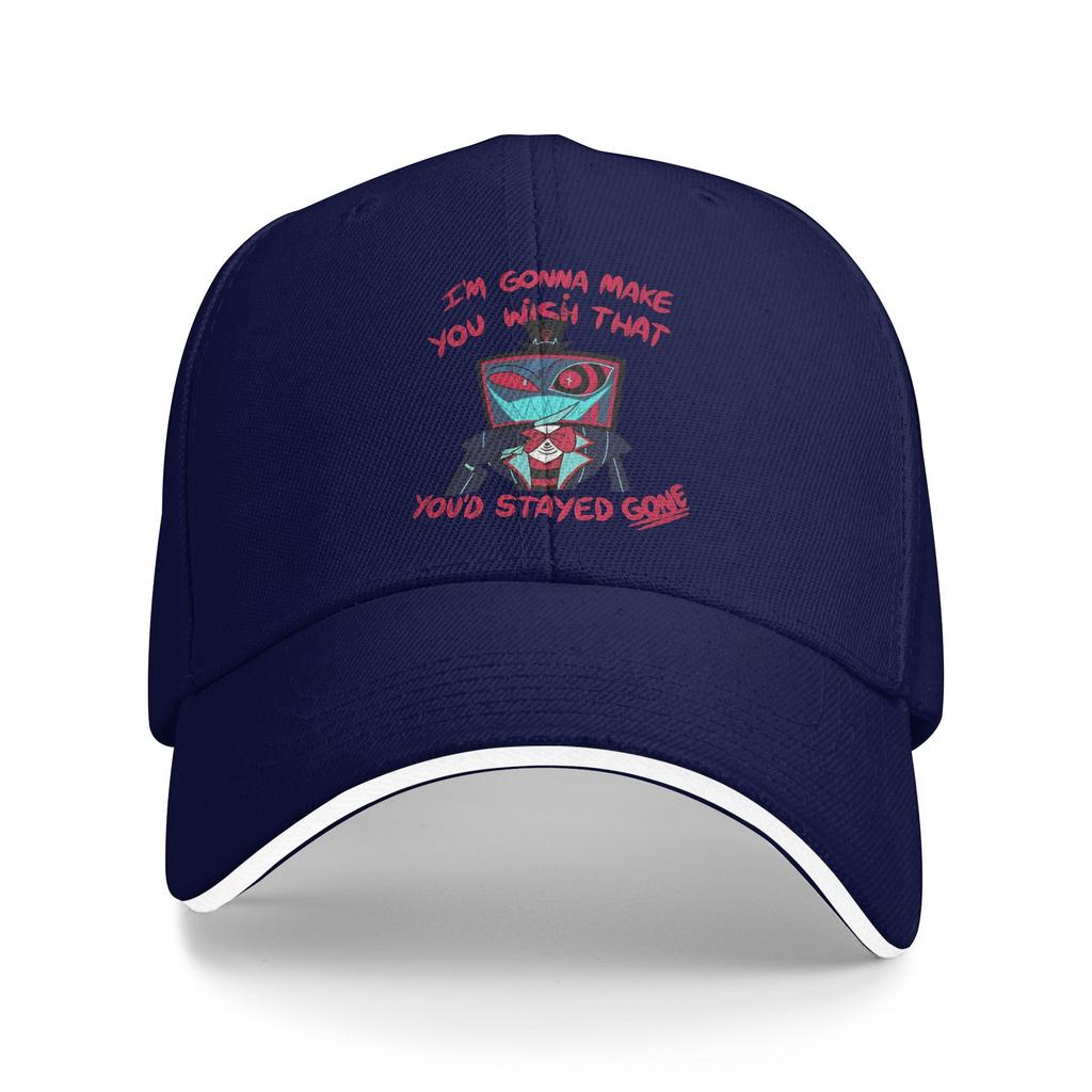 HHazbins Vox HHotels Outfit Unisex Baseball Caps  Dad Hat Retro Formal Headwear Adjustable Sun Cap
